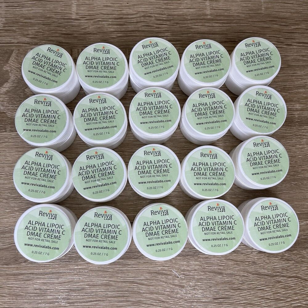 Alpha Lipoic Acid Vitamin C Ester And Dmae Creme Travel Size - 5 Oz Total